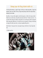 Sáng tạo từ ống kính mắt cá pot