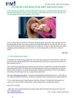 CÓ NÊN RỬA MŨI BẰNG NƯỚC BIỂN KHI MANG THAI docx
