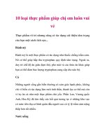 10 loại thực phẩm giúp chị em luôn vui vẻ doc