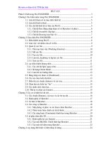 bộ môn cơ điện tử và CTM ĐẶC BIỆT pot