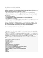 CÁC CÂU HỎI KHI THI TUYỂN VÀO 1 NGÂN HÀNG pot