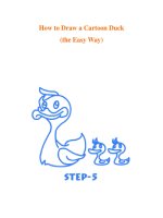 How to Draw a Cartoon Duck (the Easy Way) pot