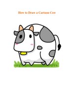 How to Draw a Cartoon Cow pdf