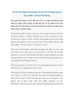 Tối ưu hóa Digital Marketing: 10 cách để tích hợp mạng xã hội, mobile và Email Marketing pdf