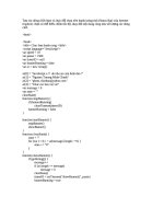 tạo các dòng chữ chạy và thay đổi nhau trên thanh trạng thái (status bar) của internet explorer