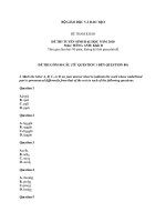 Đề thi thử đại học 13 pptx