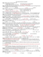 Chuyên đề kim loại kiềm pptx