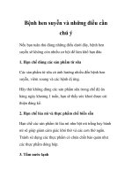 Bệnh hen suyễn và những điều cần chú ý potx