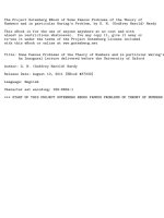 Some Famous Problems of the Theory of Numbers and in particular pdf