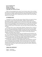 Survival Healing 101 Stormy J Froom 2011 docx