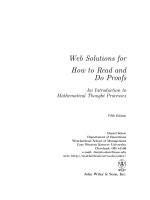 How to Read and Do Proofs pot