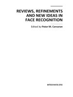REVIEWS, REFINEMENTS AND NEW IDEAS IN FACE RECOGNITION Edited by Peter M. Corcoran doc