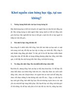 Khơi nguồn cảm hứng học tập, tại sao không? pptx