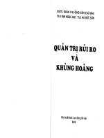 quản trị rủi ro và khủng hoảng