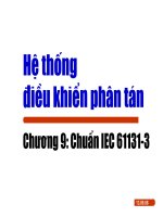 Hệ thống ₫iều khiển phân tán-Chương 9: Chuẩn IEC 61131-3 potx