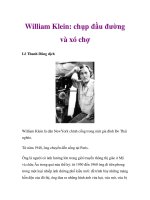 William Klein: chụp đầu đường và xó chợ pdf