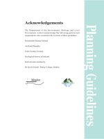 Acknowledgements The Department of the Environment, Heritage and Local Government ppt
