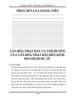 VĂN HÓA NHẬT NHÓM 1 docx