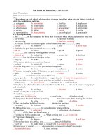 De thi thu Dai Hoc lan 1- Dai Tu