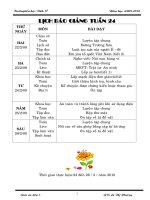 Giáo án lớp 5 tuần 24