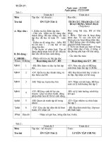 Giáo án lớp ghép 3+4 tuần 27