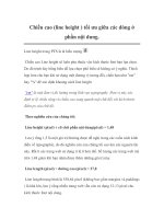 Chiều cao (line height ) tối ưu giữa các dòng ở phần nội dung. pptx