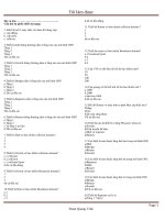 Mạng máy tính: câu hỏi ôn tập phần thiết bị mạng docx