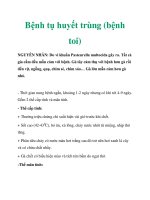 Bệnh tụ huyết trùng (bệnh toi) docx