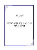 NÂNG CẤP VÀ BẢO TRÌ HỆ THỐNG MÁY TÍNH pdf