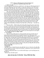 “Nâng cao chất lượng dạy học bộ môn Sinh học lớp 7 bằng việc tạo  hứng thú học tập cho học sinh”