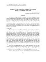 báo cáo nghiên cứu khoa học  'nghiên cứu những hạn chế của hoạt động nhóm trong các lớp học tiếng anh'