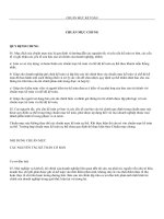 CHUẨN MỰC KẾ TOÁN - CHUẨN MỰC CHUNG ppt