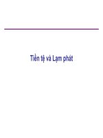 Tiền tệ và Lạm phát doc