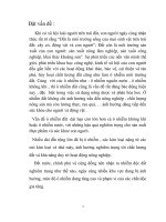 Đề tài : Ô nhiễm đất doc