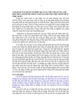 Đề tài: VẬN DỤNG CÓ HIỆU QUẢ CÁC THỦ THUẬT SỬA LỖI KHI THỰC HÀNH NÓI TIẾNG ANH TẠI LỚP CHO HỌC SINH LỚP 8 pptx