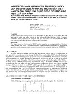 báo cáo nghiên cứu khoa học  'nghiên cứu ảnh hưởng của tụ bù dọc 500kv đến ổn định điện áp của hệ thống điện việt nam và giải pháp ứng dụng tcsc để nâng cao hiệu quả vận hành'