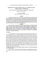 báo cáo nghiên cứu khoa học '  chính sách cấm đạo thiên chúa của triều nguyễn  những hệ lụy chính trị'
