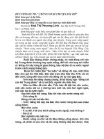 ĐỀ CƯƠNG KC BÁC HỒ LỚP 4