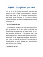 SQRW - Bí quyết đọc giáo trình pptx