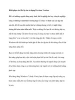 Khôi phục các file bị xóa sử dụng Previous Version ppt