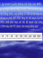 Lập trình truyền thông nối tiếp cho 8051 pps