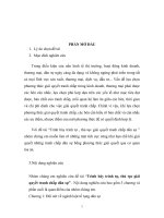 luận văn  trình bày trình tự , thủ tục giải quyết tranh chấp dân sự