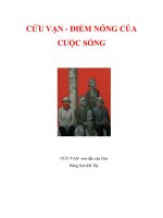 CỬU VẠN - ĐIỂM NÓNG CỦA CUỘC SỐNG pptx