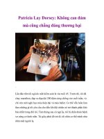 Patricia Lay Dorsey: Không can đảm mà cũng chẳng đáng thương hại pdf