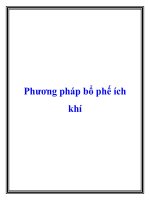 Phương pháp bổ phế ích khí pptx