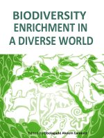 BIODIVERSITY ENRICHMENT IN A DIVERSE WORLD pot