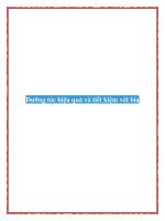 Dưỡng tóc hiệu quả và tiết kiệm với bia doc