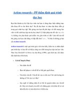 Action research – PP thẩm định quá trình dạy học doc