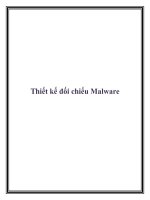 Thiết kế đối chiếu Malware pptx