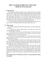 Mẫu giáo: Kinh nghiệm dạy tốt tiết 